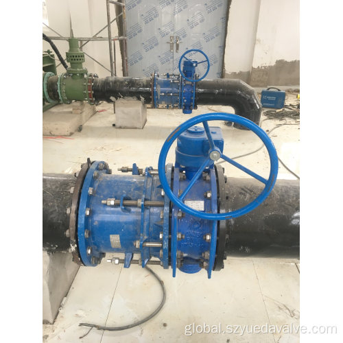 Double Offset Butterfly Valve Pn16 Dn150-Dn1800 Double Flange and Eccentric Soft Sealed Supplier